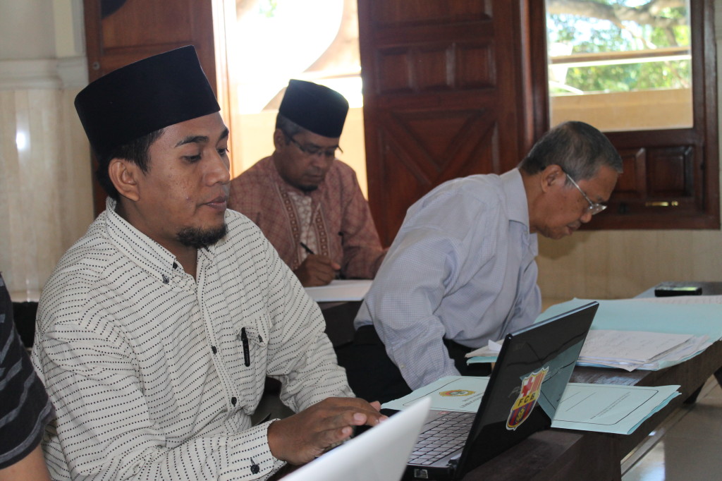 H. Wilnan Fatahilah, S.Hi. dan H. Ahmad Alfurqon Ngaino, SH., M.M.