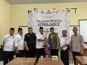 Puluhan Mahasiswa KKN Asal UGM Gelar Deklarasi Dusun Serbajadi 2 Siap Proklim 2024