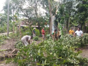 LDII Mulyodadi Sambut Idul Adha dengan Kerja Bakti dan Tebar Kurban