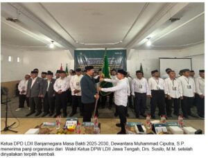 LDII Banjarnegara Sukes Gelar Musda VII dan Pengukuhan Pengurus Masa Bakti 2025 – 2030