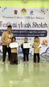 Bangun Akhlak Mulia Generus, LDII Sekayu dan Babat Toman Gelar Festival Anak Saleh