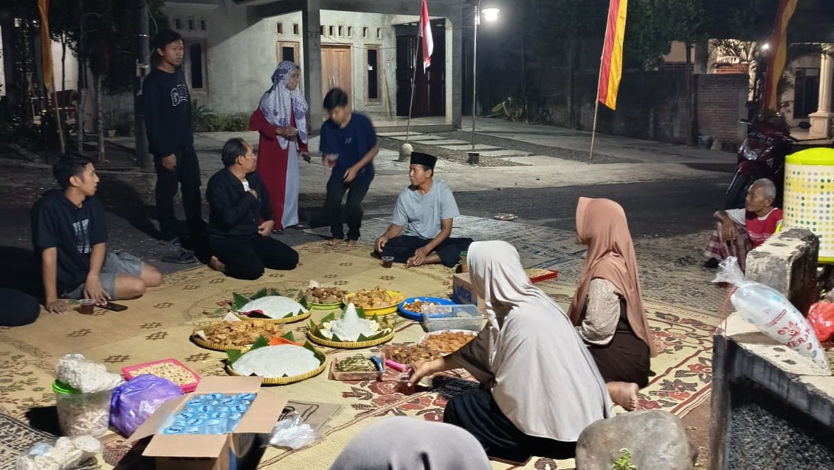 Warga Dusun Tukluk Gelar Malam Tirakatan, Kenang Jasa Pahlawan dalam Suasana Kekeluargaan