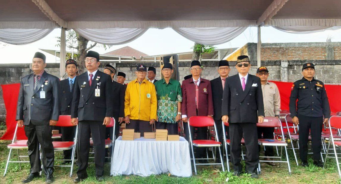 LDII Pedan Hadiri Upacara Penurunan Bendera HUT ke-80 RI