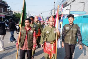 LDII Gunungputri Ikut Meriahkan Karnaval HUT ke-80 RI