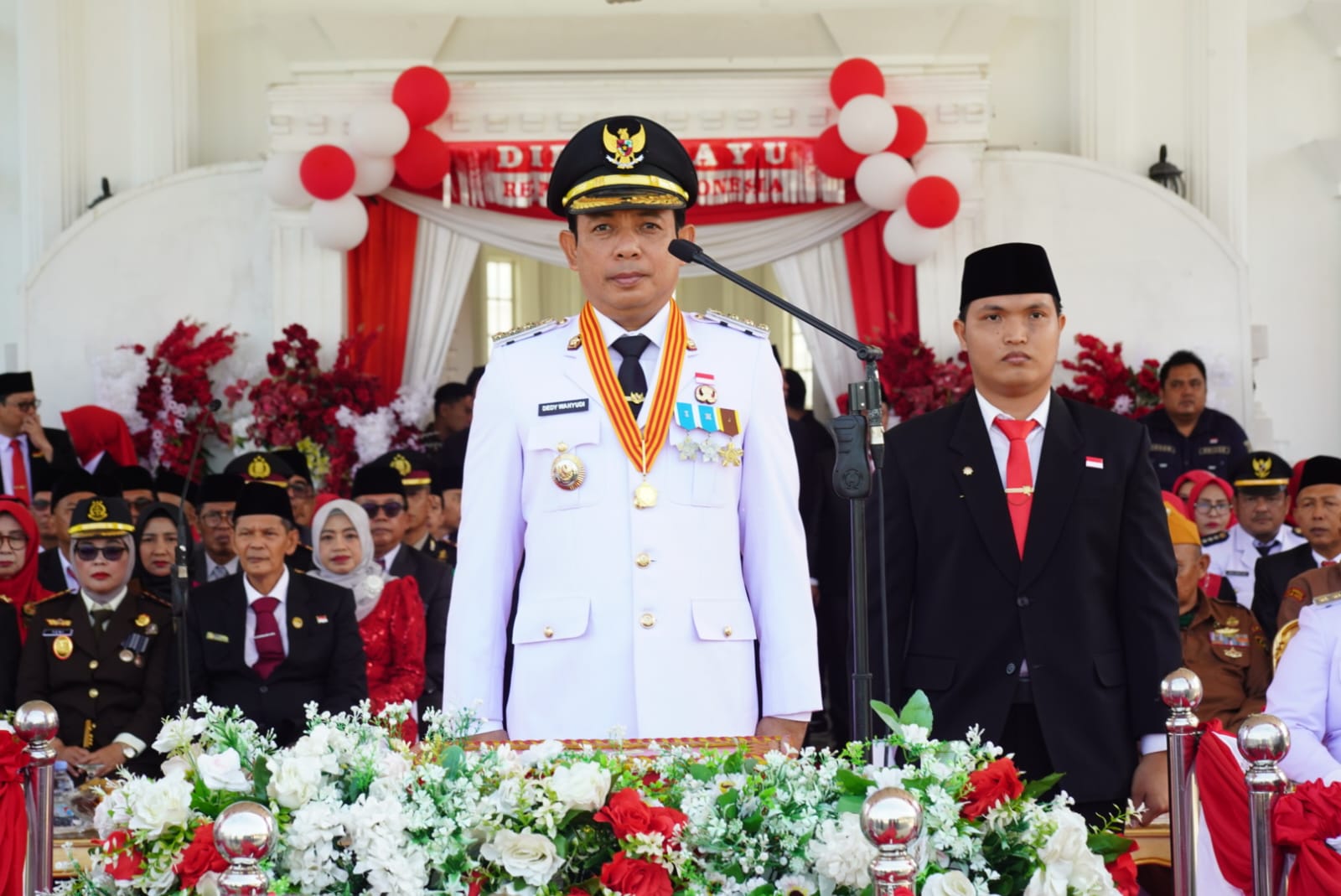 DPD LDII Kota Bengkulu Hadiri Upacara Detik-Detik Proklamasi HUT ke-80 RI