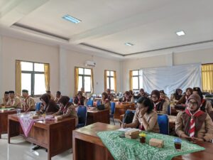 Kwartir Ranting Panggang Terima Kunjungan Kerja Kwarcab Gunungkidul