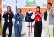 Kayla pemudi asal Palu (dua dari kiri) founder rumah karya bagi penyandang disabilitas