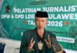 Wakil ketua DPW LDII Sulawesi Tengah saat diwawancarai tim LINES